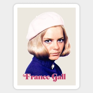 France Gall //// 60s Aesthetic Design Magnet